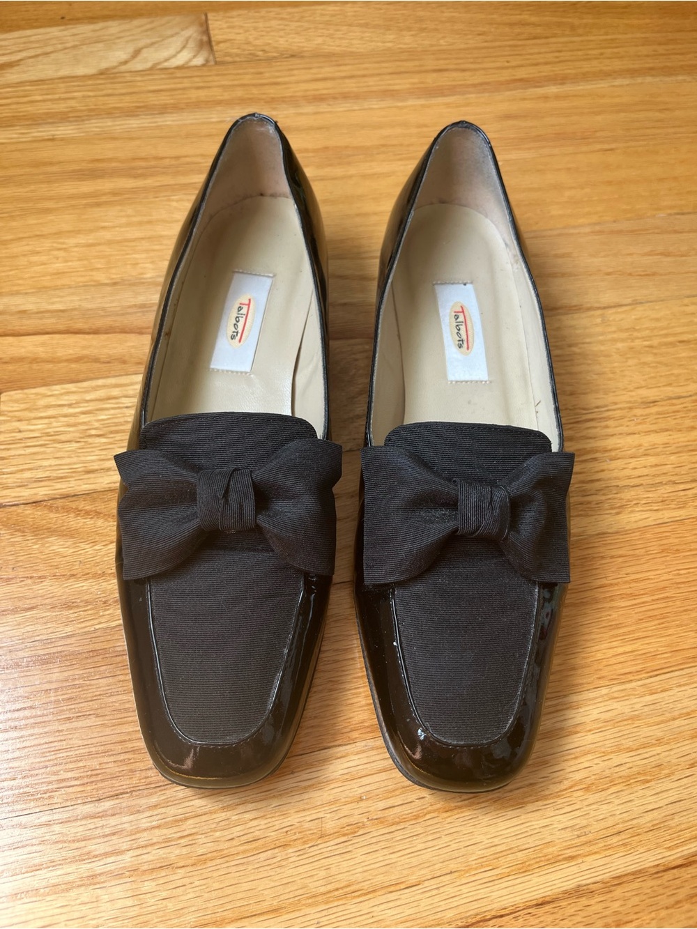 Talbots Black Bow Women's Loafers